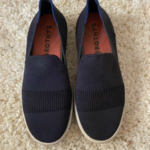 Rothy's Black and Blue Women's Sneakers